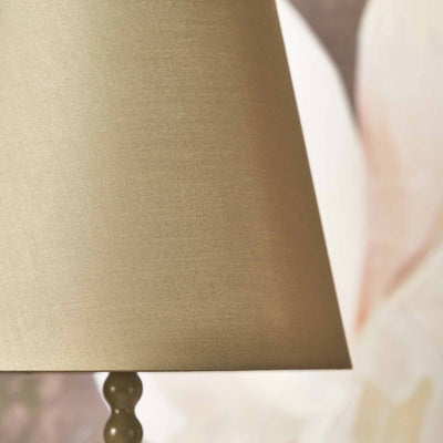 Elise Olive Metal Bobble Floor Lamp