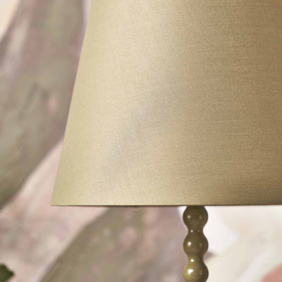Elise Olive Metal Bobble Floor Lamp