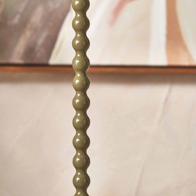 Elise Olive Metal Bobble Floor Lamp