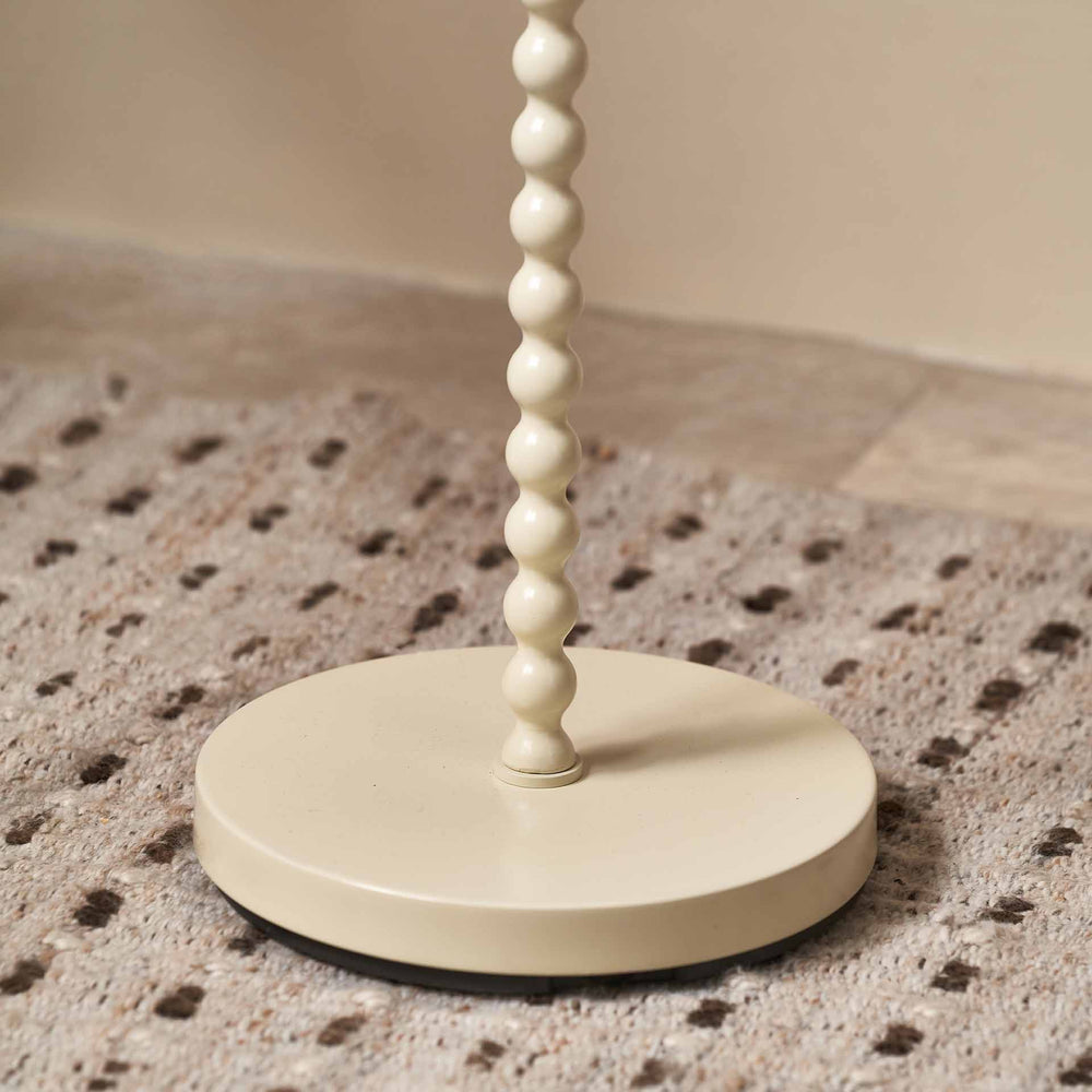 Elise Putty Metal Bobble Floor Lamp