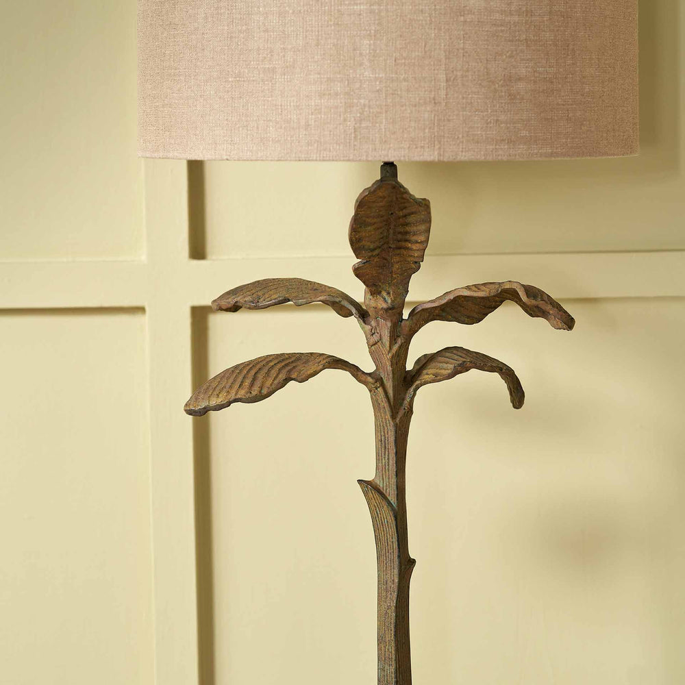 Maylie Verdi Gris Palm Tree Floor Lamp Base