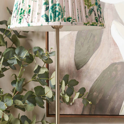 Designers Guild Antique Brass Slim Floor Lamp Base