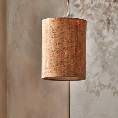 Edgar Natural Cork Tall Pendant