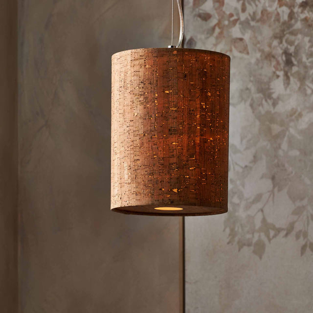 Edgar Natural Cork Tall Pendant