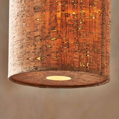 Edgar Natural Cork Tall Pendant
