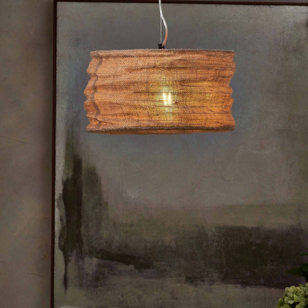 Otaru 35cm Natural Jute Pendant