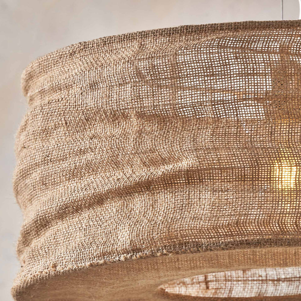 Otaru 50cm Natural Jute Pendant