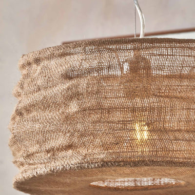 Otaru 50cm Natural Jute Pendant