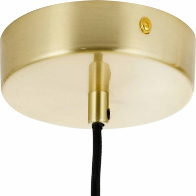 Sabrina Chestnut Brown Large Glass Pendant