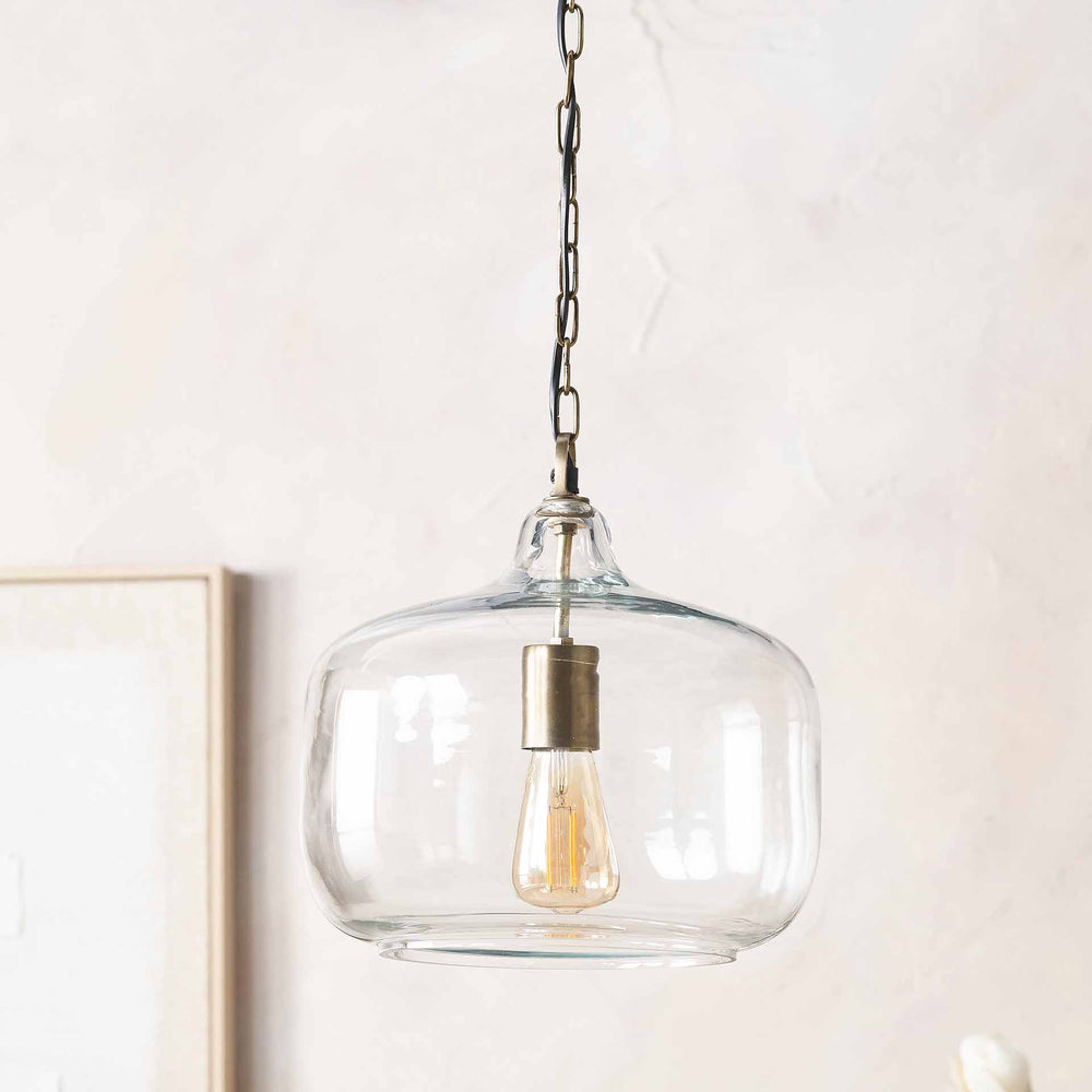 Radley Clear Glass Round Pendant