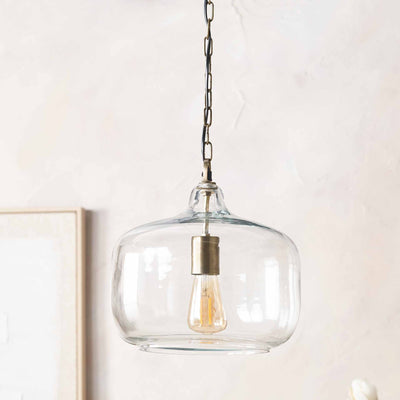 Radley Clear Glass Round Pendant