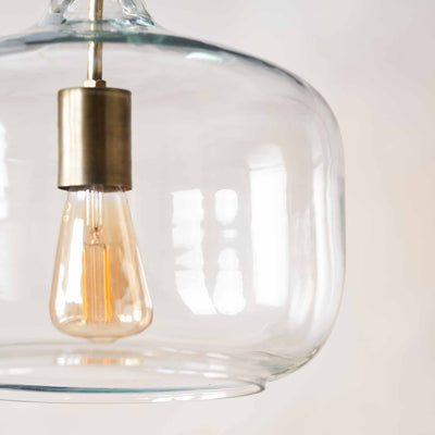 Radley Clear Glass Round Pendant
