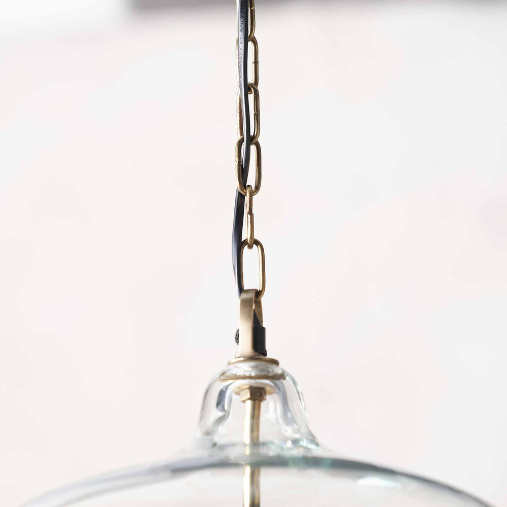 Radley Clear Glass Round Pendant