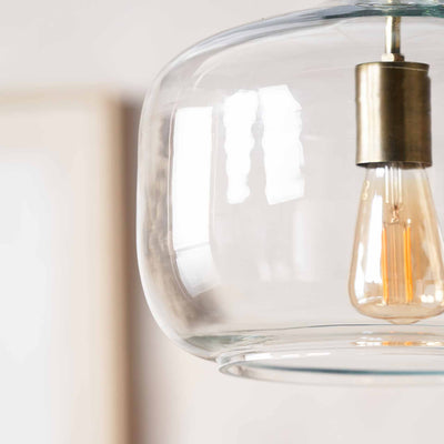 Radley Clear Glass Round Pendant