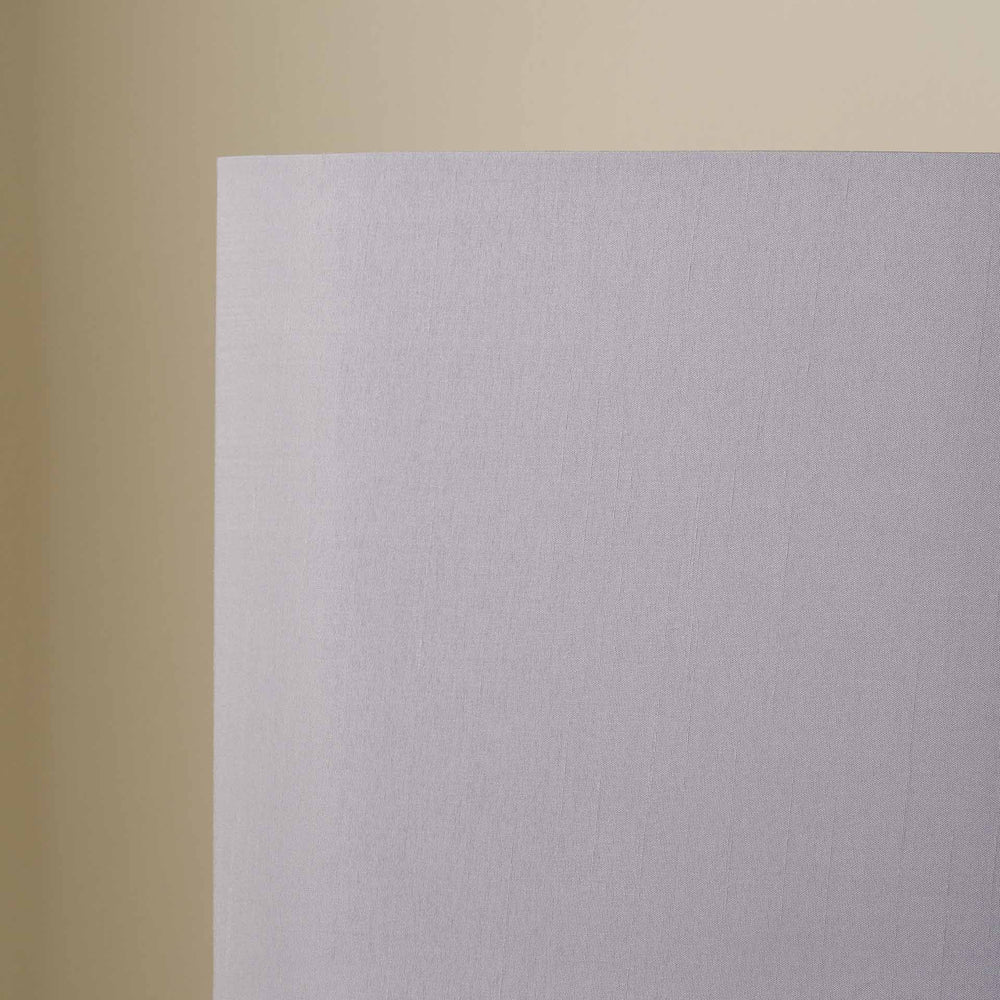Aubree Steel Grey Silk Mix Oval Lampshade