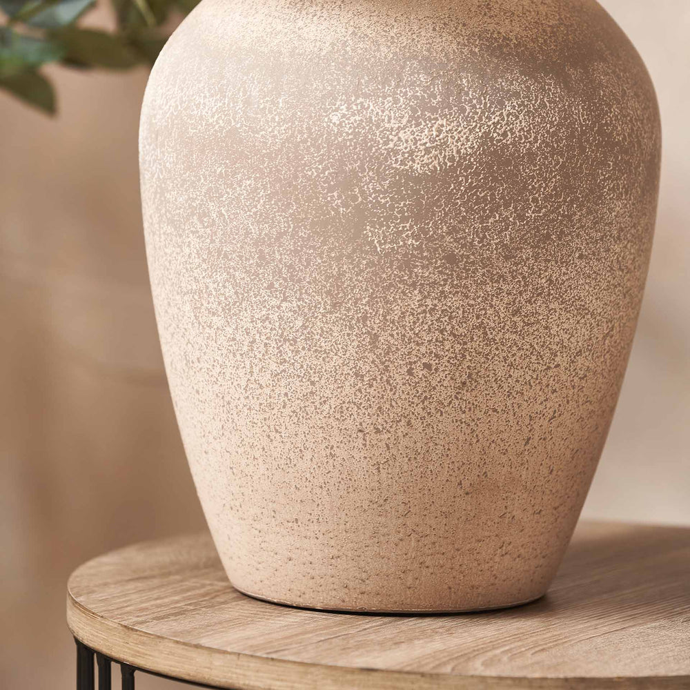 Gila Ombre Sand Textured Ceramic Tall Table Lamp