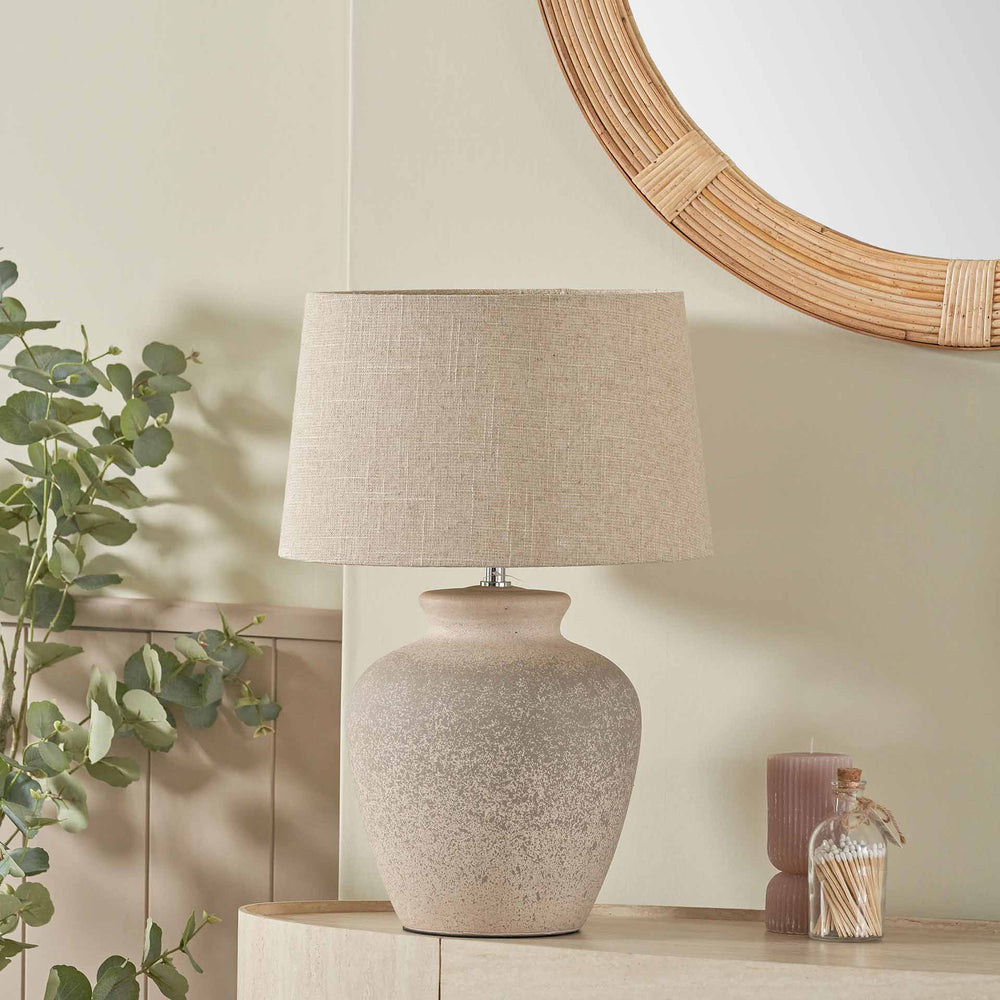 Gila Ombre Sand Textured Ceramic Table Lamp