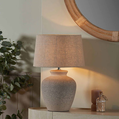 Gila Ombre Sand Textured Ceramic Table Lamp