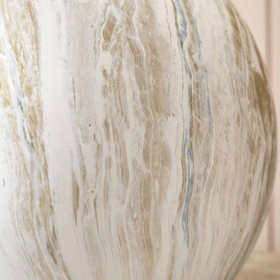 Onyx Grey Large Stone Effect Ceramic Table Lamp