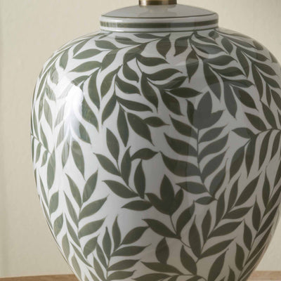 Florin Olive Leaf Ceramic Table Lamp Base
