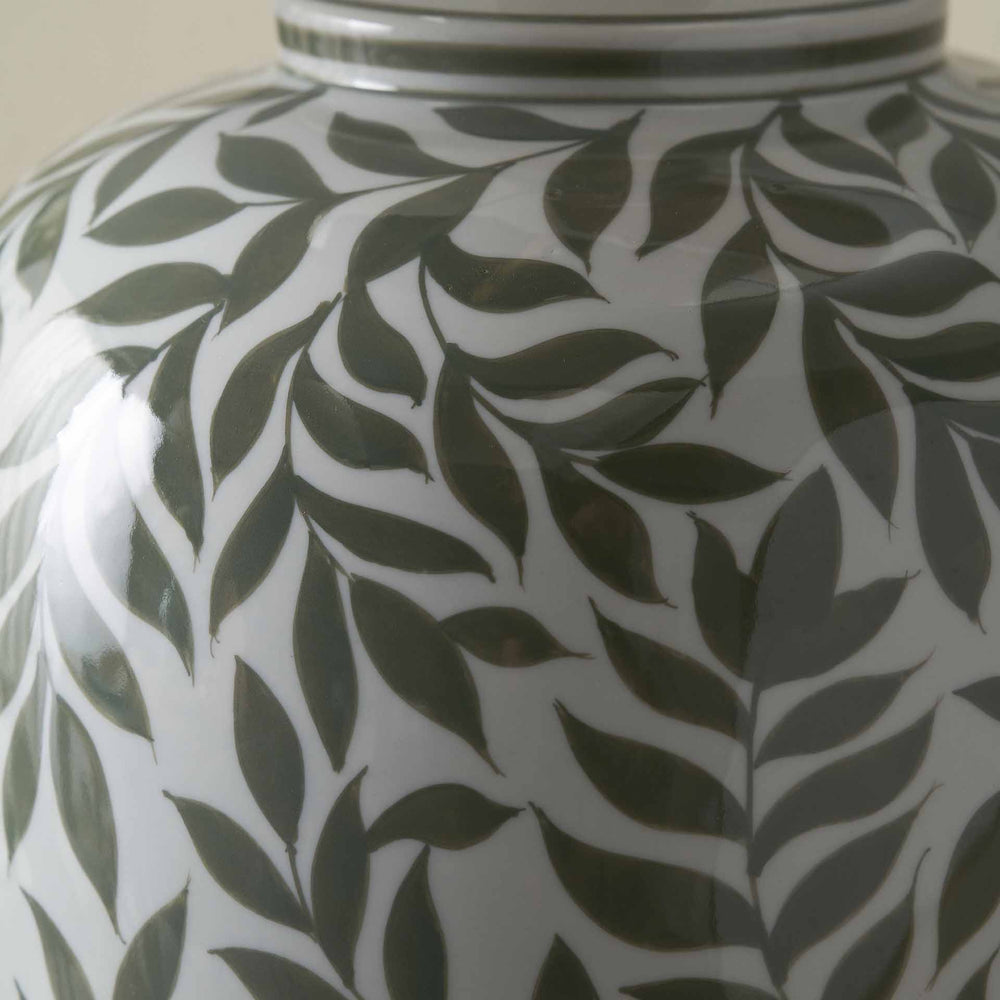 Florin Olive Leaf Ceramic Table Lamp Base