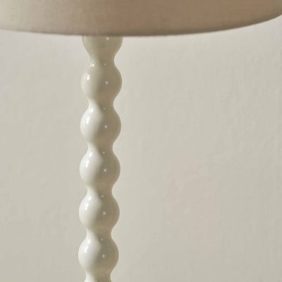 Elise Putty Metal Bobble Table Lamp
