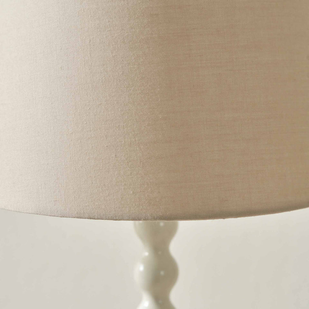 Elise Putty Metal Bobble Table Lamp