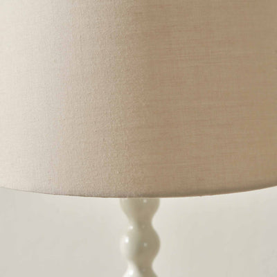 Elise Putty Metal Bobble Table Lamp