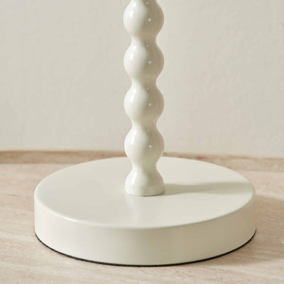 Elise Putty Metal Bobble Table Lamp