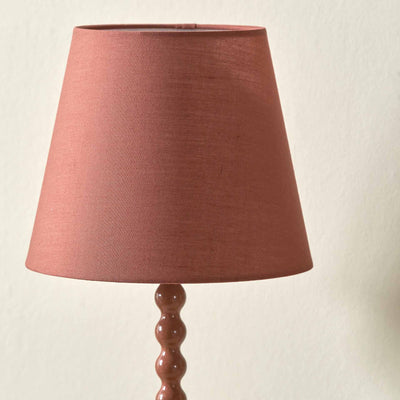 Elise Terracotta Metal Bobble Table Lamp