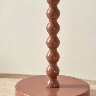 Elise Terracotta Metal Bobble Table Lamp