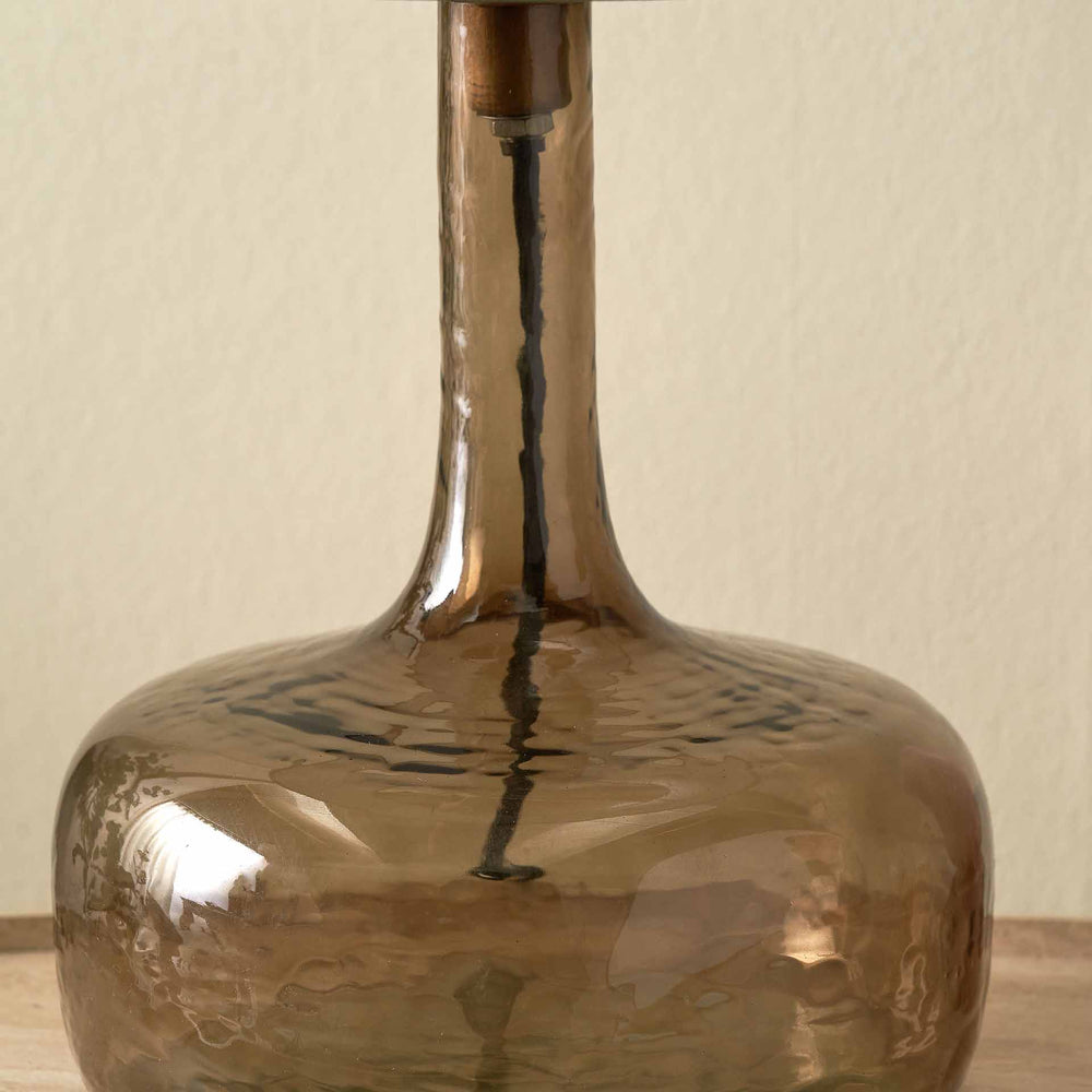 Ardwell Olive Glass Table Lamp
