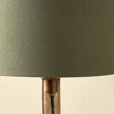 Ardwell Olive Glass Table Lamp
