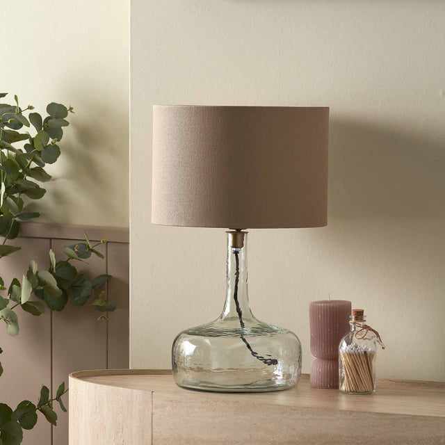 Ardwell Clear Glass Table Lamp