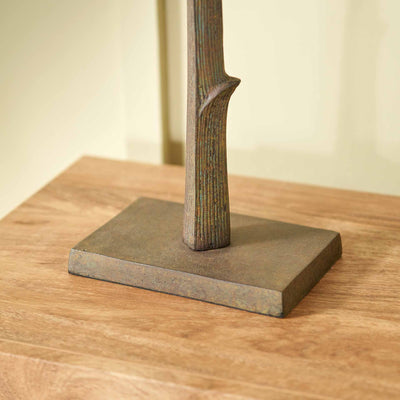 Maylie Verdi Gris Palm Tree Table Lamp Base