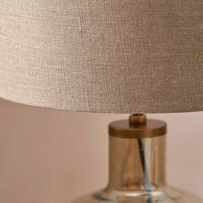 Lorna Smoke Lustre Glass Table Lamp Base