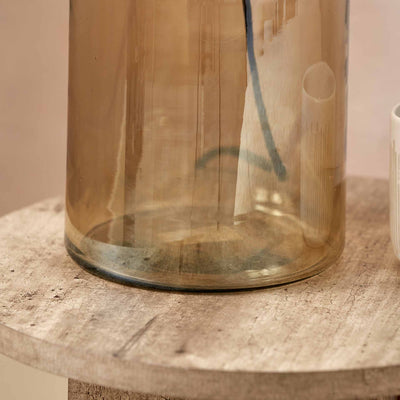 Lorna Smoke Lustre Glass Table Lamp Base