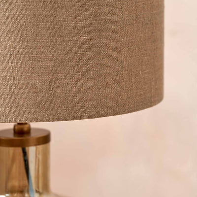 Lorna Smoke Lustre Glass Table Lamp Base