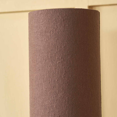 Carissa Chocolate Slubby Handloom Fabric Table Lamp