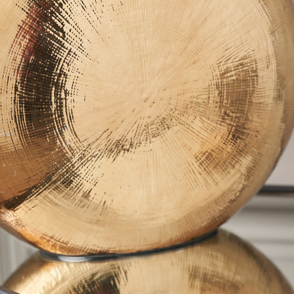 Beta Bronze Textured Ceramic Table Lamp