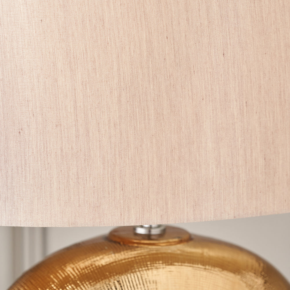 Beta Bronze Textured Ceramic Table Lamp