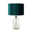 Octavia Small Grey Bubble Glass Table Lamp