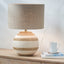 Reyna Cream Stripe Seagrass Table Lamp Base