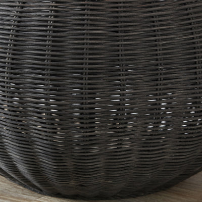Liliana Black Rattan Table Lamp
