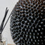Urchin Black Ceramic Spike Table Lamp Base