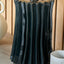 Delia Black Pleated Ceramic Table Lamp Base