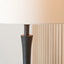 Lyle Matt Black Curved Table Lamp Base
