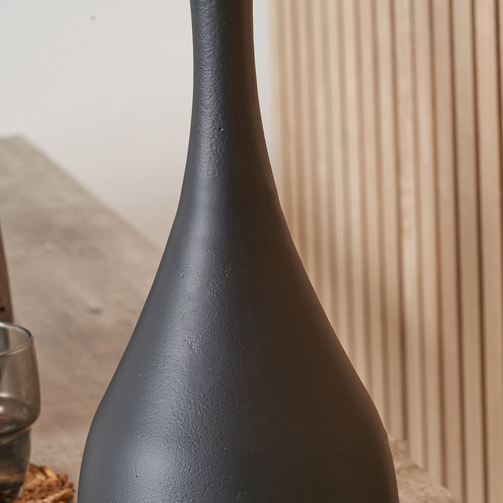 Lyle Matt Black Curved Table Lamp Base