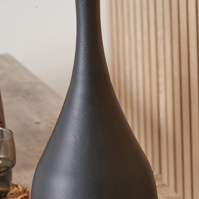 Lyle Matt Black Curved Table Lamp Base