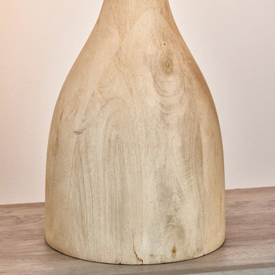 Maeve Natural Mango Wood Curved Table Lamp Base